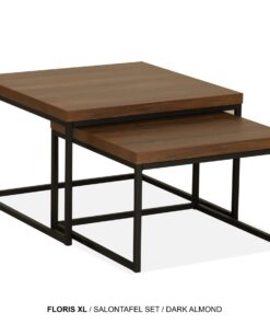 Salontafelset Floris XL Lamulux